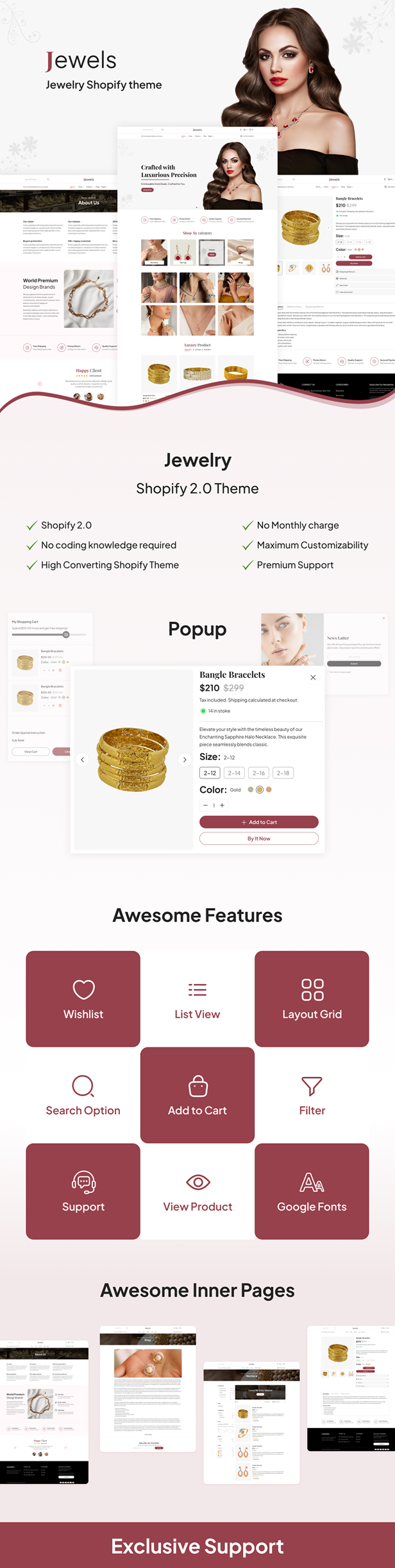 Jewels - Responsive Shopify Theme